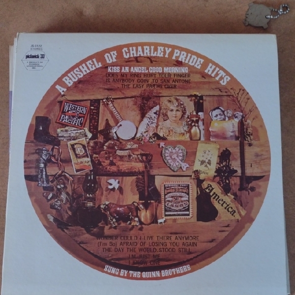 Charley Pride Hits Vinyl Record - Picture 1 of 2